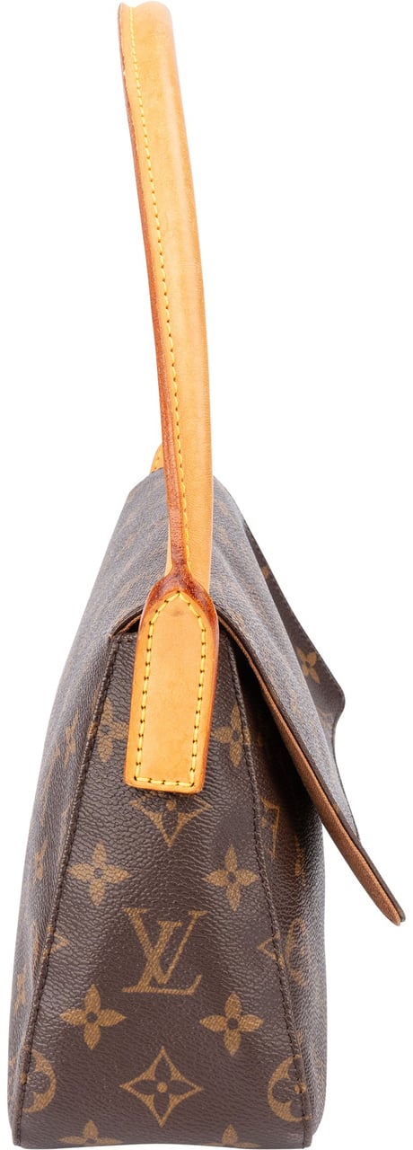 Louis Vuitton Louis Vuitton Canvas Monogram Looping PM Handbag Bruin