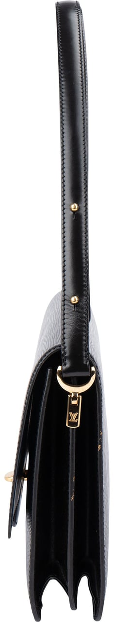 Louis Vuitton Louis Vuitton Bicolor Epi Leather Free Run Crossbody Bag Zwart