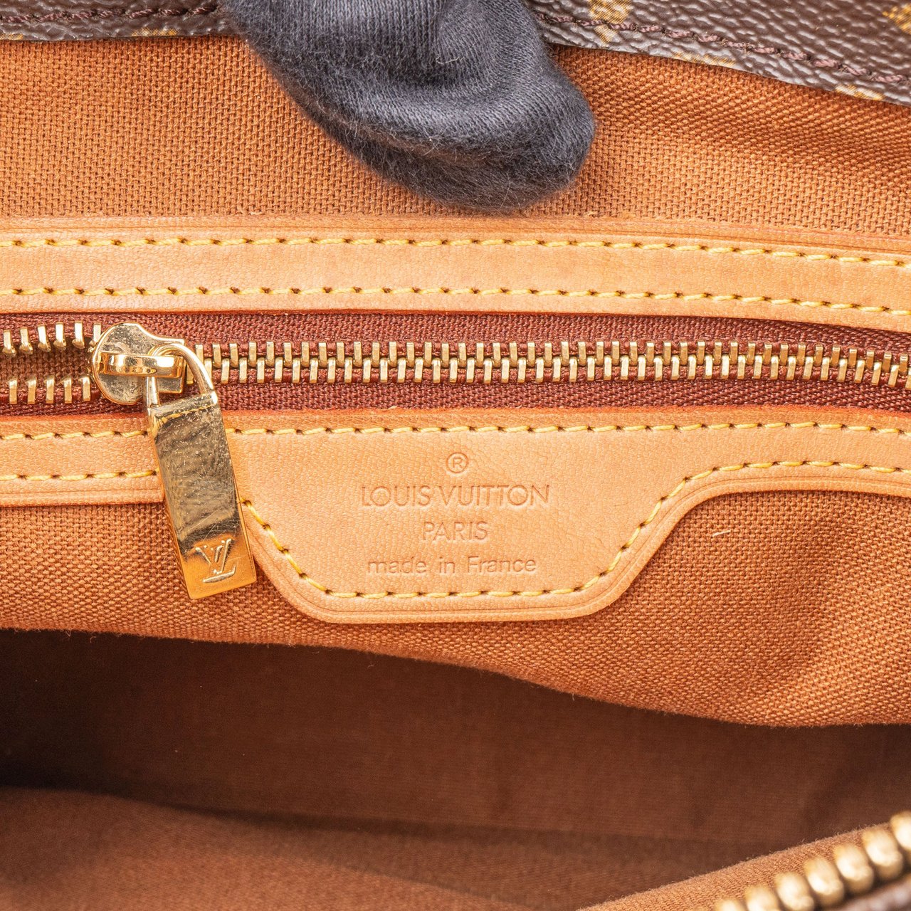 Louis Vuitton Louis Vuitton Canvas Monogram Cabas Piano Shoulder Bag Bruin