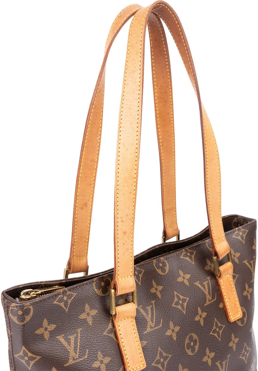 Louis Vuitton Louis Vuitton Canvas Monogram Cabas Piano Shoulder Bag Bruin