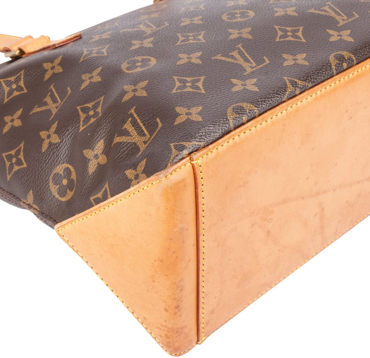 Louis Vuitton Louis Vuitton Canvas Monogram Cabas Piano Shoulder Bag Bruin