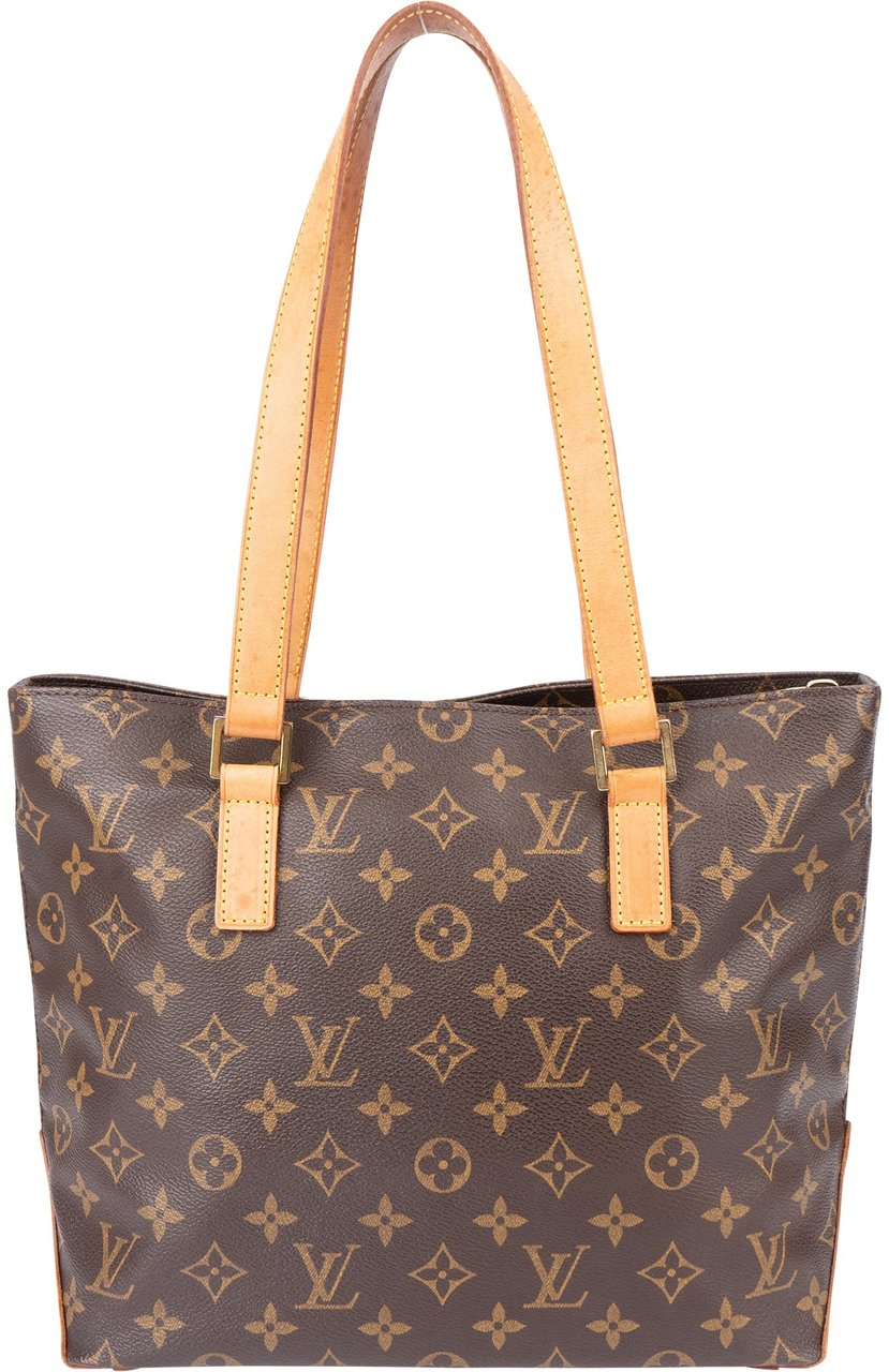 Louis Vuitton Louis Vuitton Canvas Monogram Cabas Piano Shoulder Bag Bruin