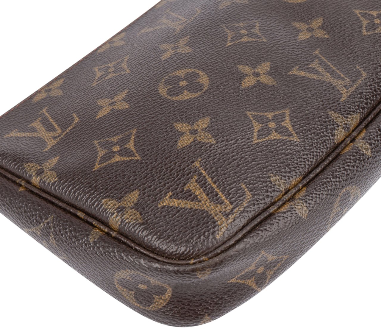 Louis Vuitton Louis Vuitton Canvas Monogram Pochette Accessoire Handbag Bruin