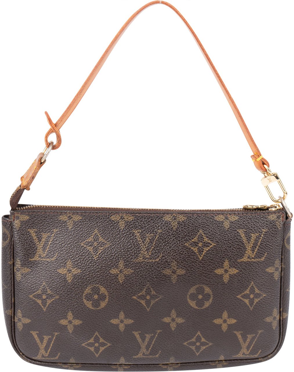Louis Vuitton Louis Vuitton Canvas Monogram Pochette Accessoire Handbag Bruin