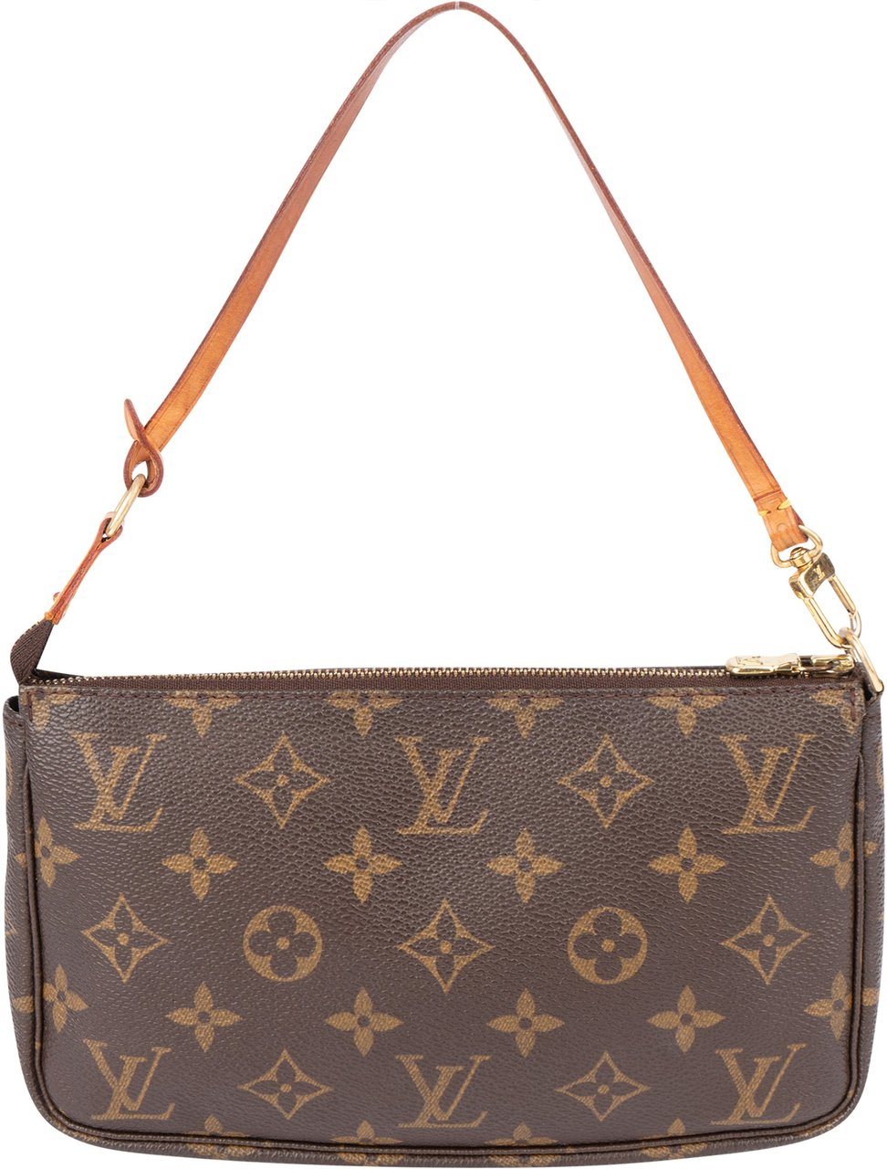 Louis Vuitton Louis Vuitton Canvas Monogram Pochette Accessoire Handbag Bruin