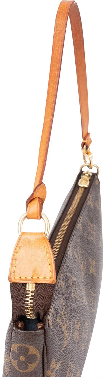 Louis Vuitton Louis Vuitton Canvas Monogram Pochette Accessoire Handbag Bruin