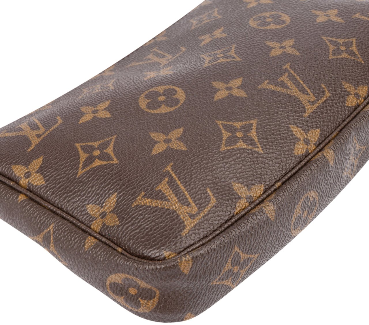 Louis Vuitton Louis Vuitton Canvas Monogram Pochette Accessoire Handbag Bruin