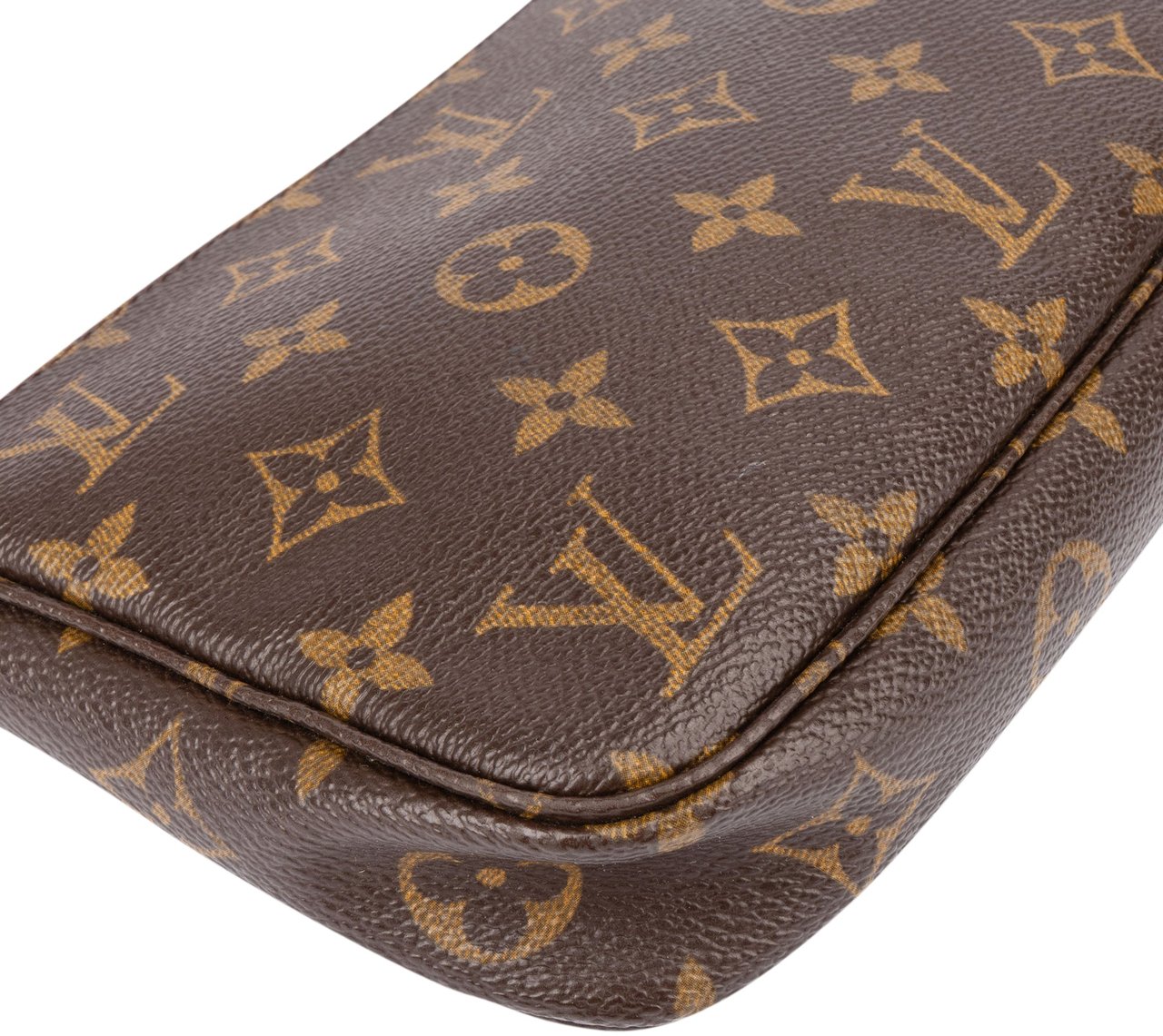 Louis Vuitton Louis Vuitton Canvas Monogram Pochette Accessoire Handbag Bruin
