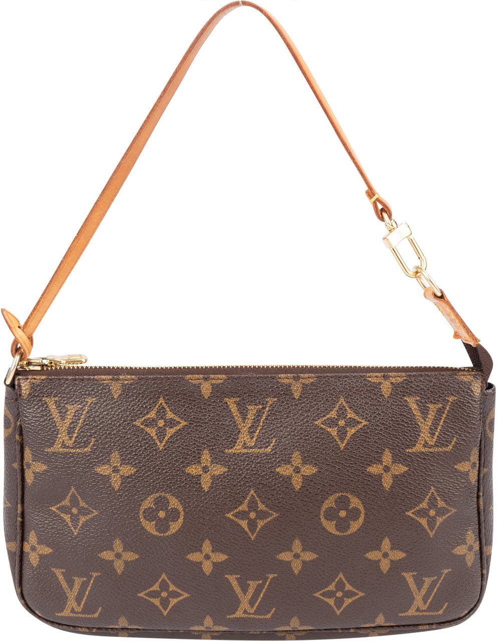 Louis Vuitton Louis Vuitton Canvas Monogram Pochette Accessoire Handbag Bruin