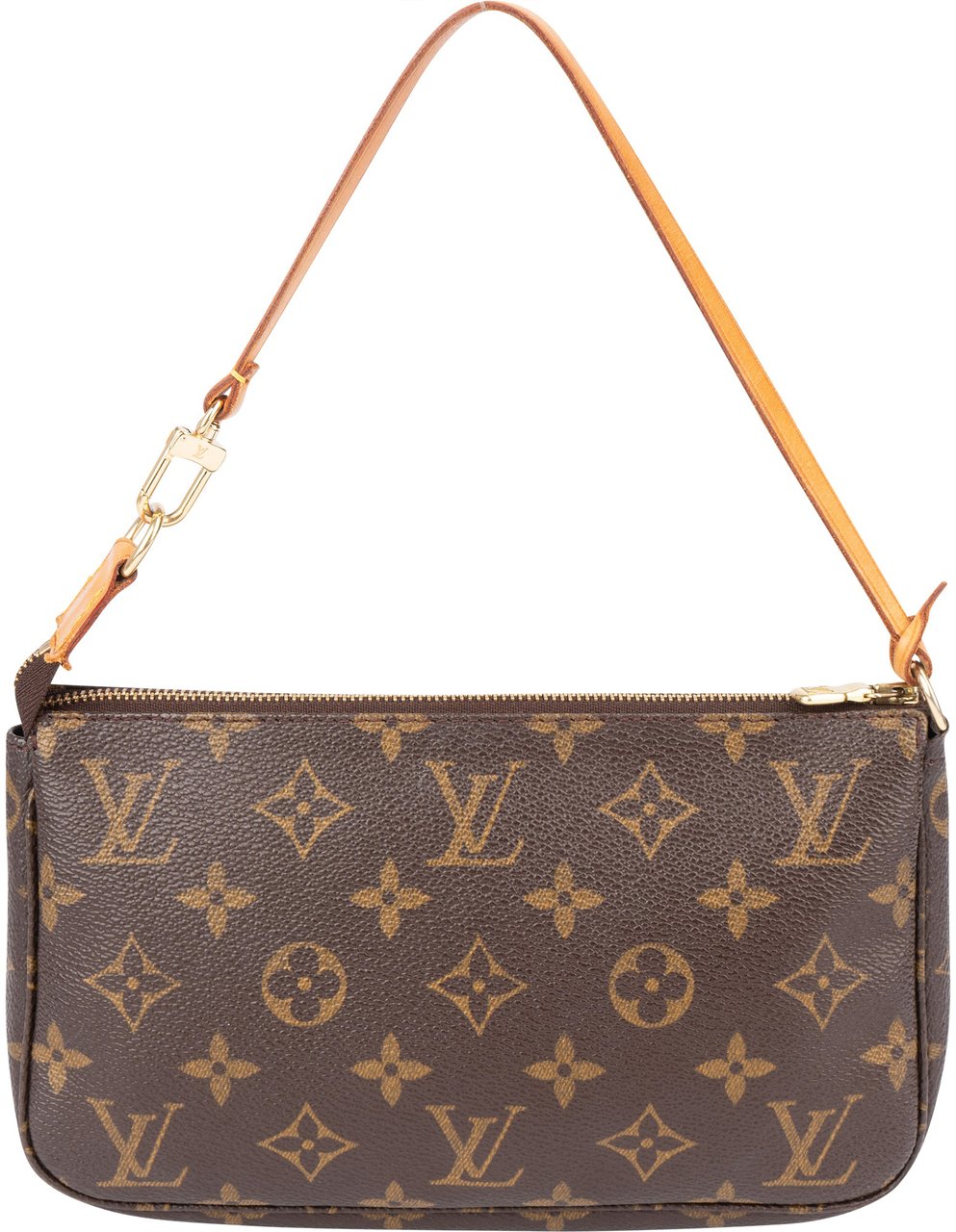 Louis Vuitton Louis Vuitton Canvas Monogram Pochette Accessoire Handbag Bruin