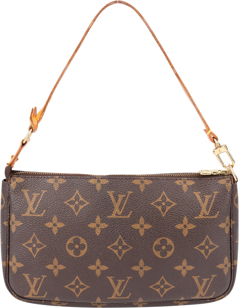 Louis Vuitton Louis Vuitton Canvas Monogram Pochette Accessoire Handbag Bruin