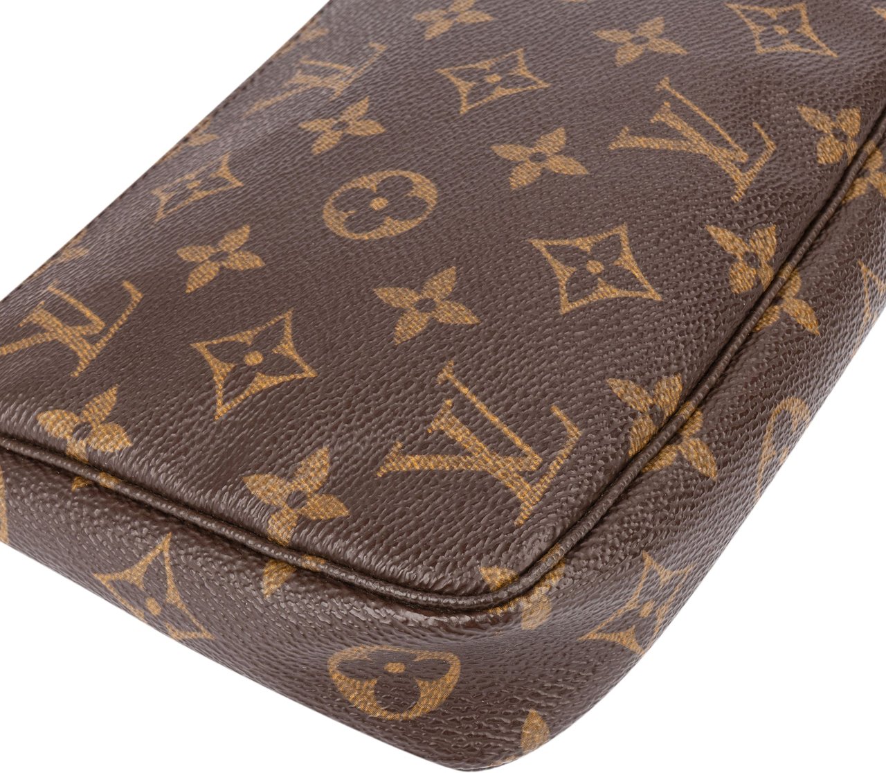 Louis Vuitton Louis Vuitton Canvas Monogram Pochette Accessoire Handbag Bruin