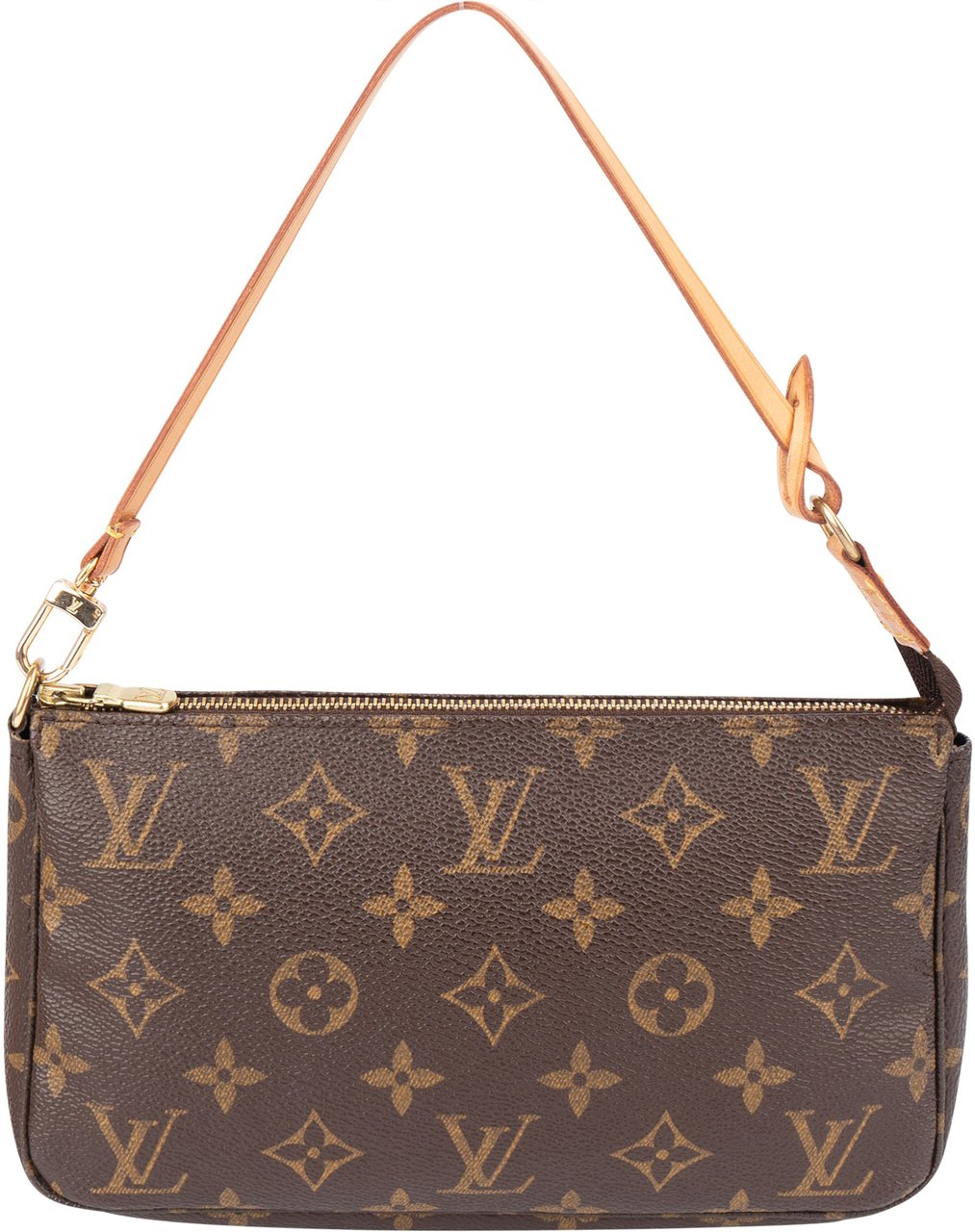 Louis Vuitton Louis Vuitton Canvas Monogram Pochette Accessoire Handbag Bruin