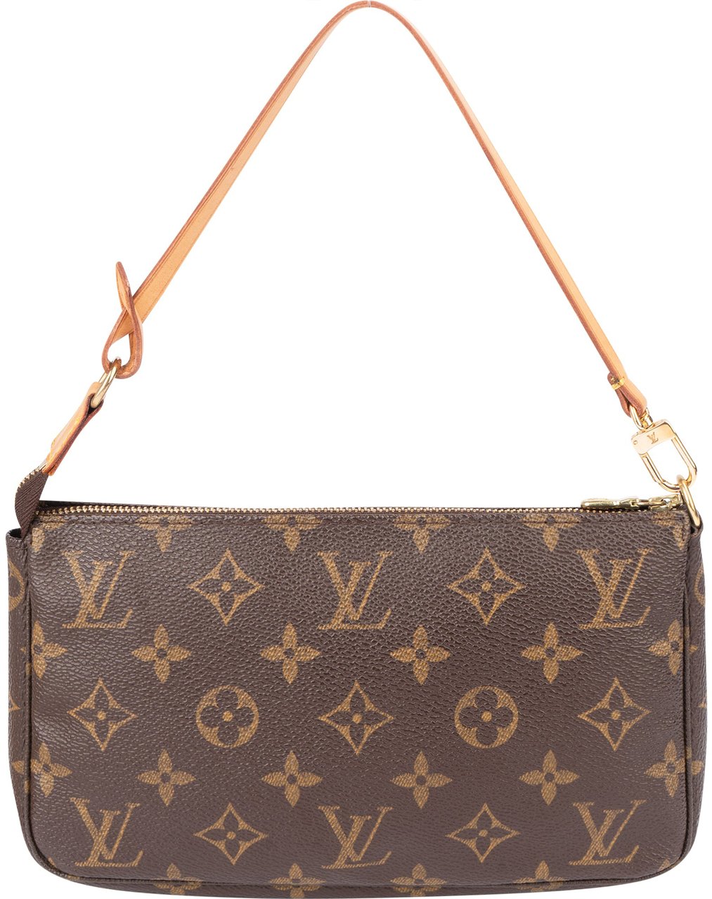 Louis Vuitton Louis Vuitton Canvas Monogram Pochette Accessoire Handbag Bruin
