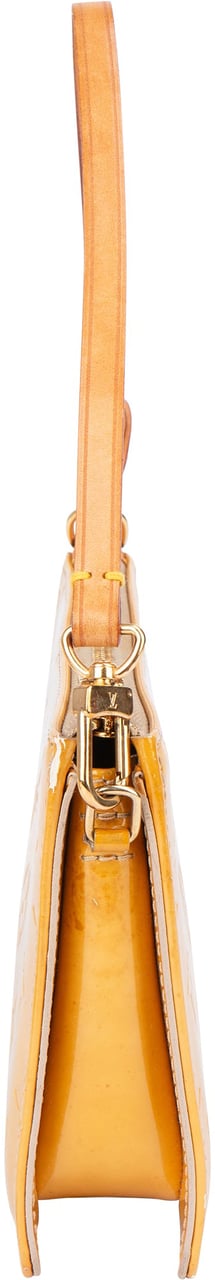 Louis Vuitton Louis Vuitton Yellow Vernis Monogram Lexington Handbag Geel