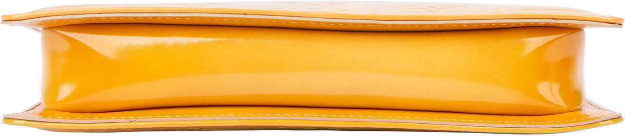 Louis Vuitton Louis Vuitton Yellow Vernis Monogram Lexington Handbag Geel