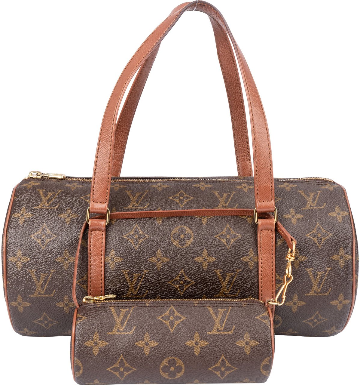 Louis Vuitton Louis Vuitton Canvas Monogram Papillon Set Handbag Bruin