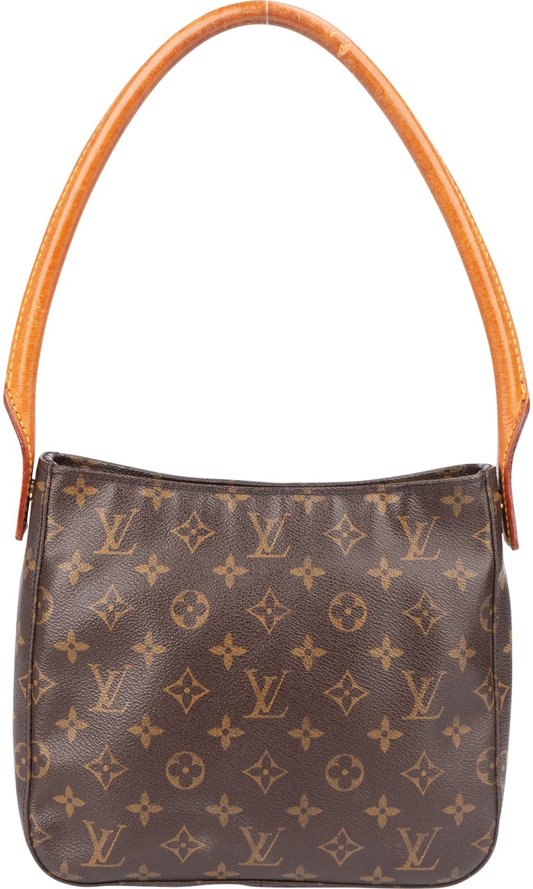 Louis Vuitton Louis Vuitton Canvas Monogram Looping MM Shoulder Bag Bruin