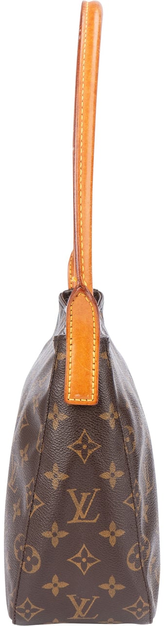 Louis Vuitton Louis Vuitton Canvas Monogram Looping MM Shoulder Bag Bruin
