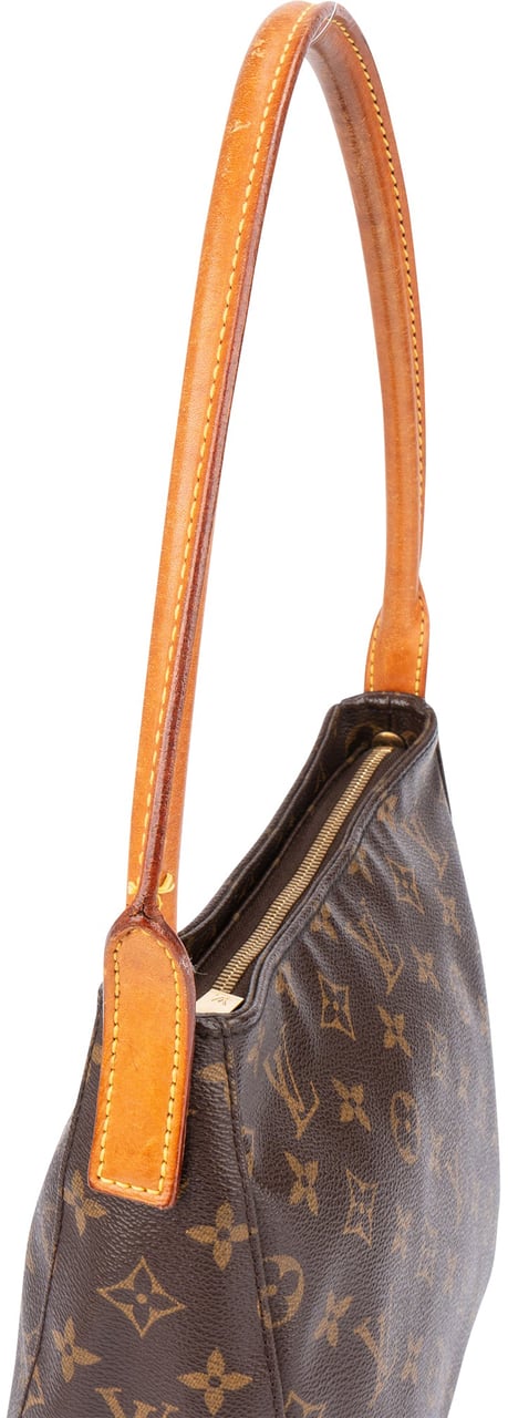 Louis Vuitton Louis Vuitton Canvas Monogram Looping MM Shoulder Bag Bruin