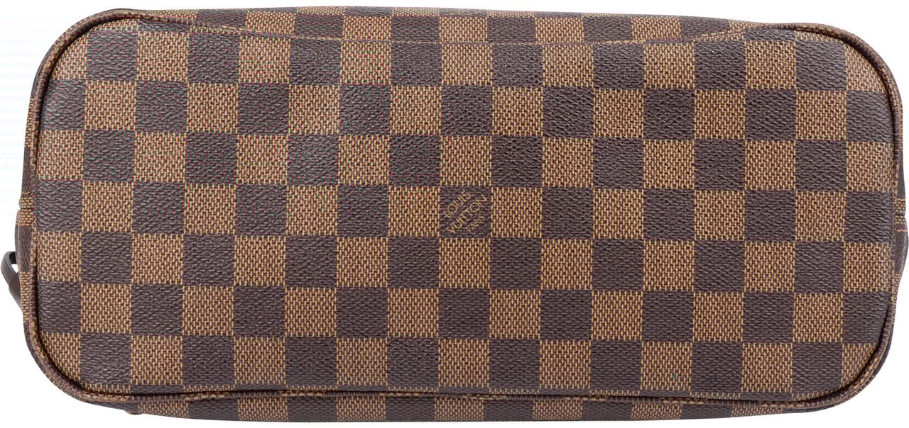 Louis Vuitton Louis Vuitton Damier Ebene Monogram Neverfull PM Handbag Bruin