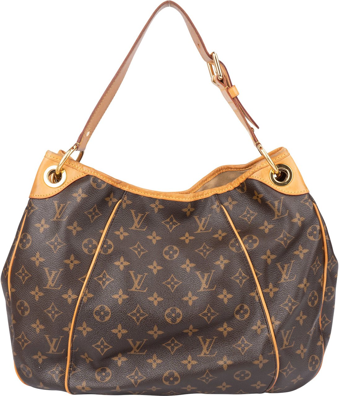Louis Vuitton Louis Vuitton Canvas Monogram Galliera PM Handbag Bruin