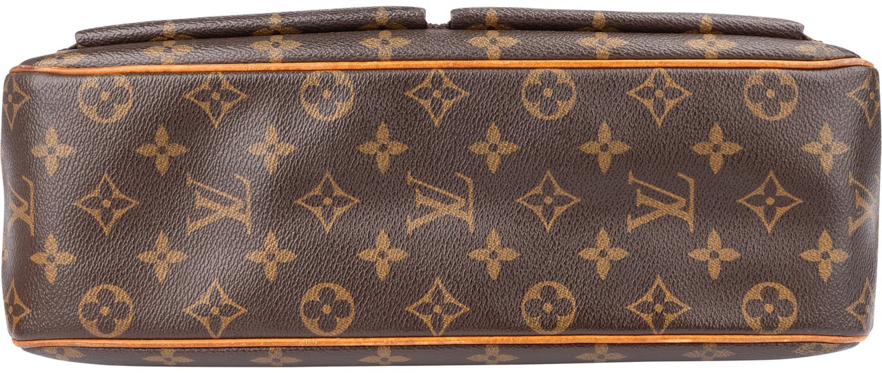 Louis Vuitton Louis Vuitton Canvas Monogram Cite Shoulder Bag Bruin