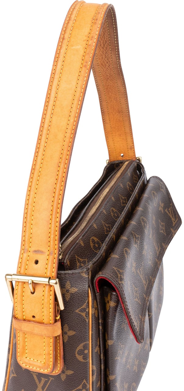 Louis Vuitton Louis Vuitton Canvas Monogram Cite Shoulder Bag Bruin