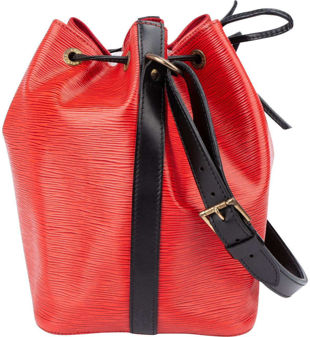 Louis Vuitton Louis Vuitton Bicolor Epi Leather Sac Noe Petit Shoulder Bag Rood