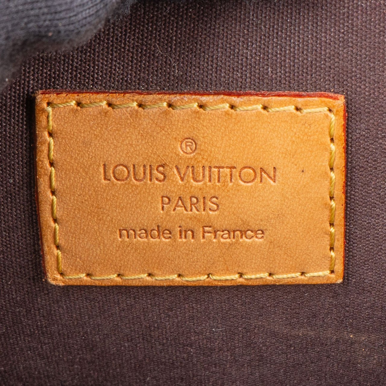 Louis Vuitton Louis Vuitton Amarante Vernis Monogram Alma PM Handbag Divers