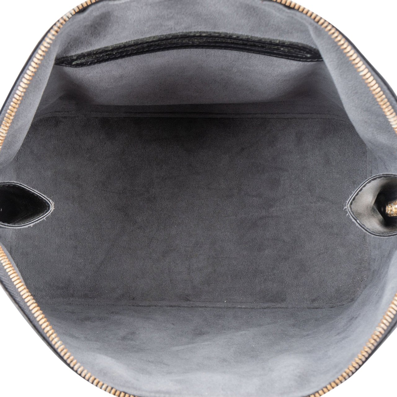 Louis Vuitton Louis Vuitton Noir Epi Leather Alma PM Handbag Zwart