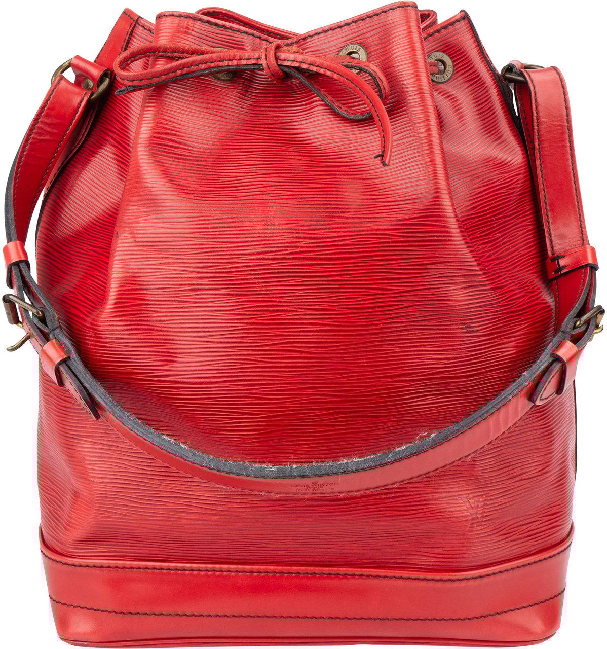 Louis Vuitton Louis Vuitton Rouge Epi Leather Sac Noe Grande Shoulder Bag Rood