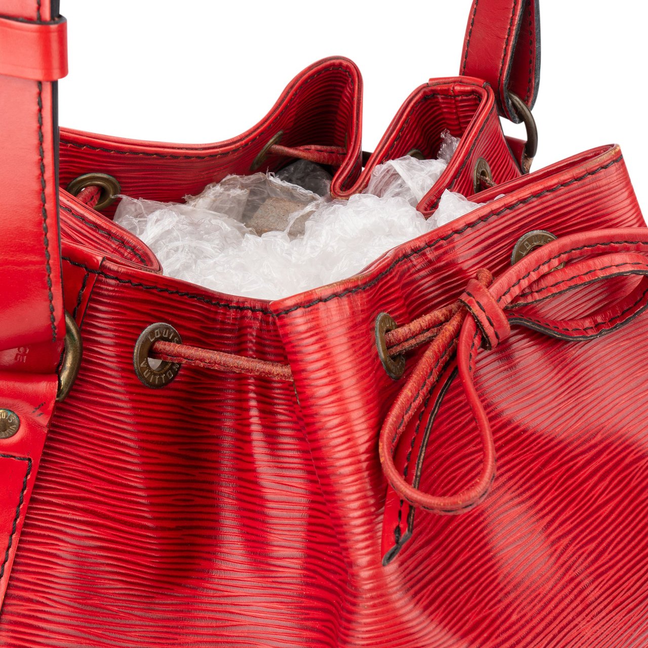 Louis Vuitton Louis Vuitton Rouge Epi Leather Sac Noe Grande Shoulder Bag Rood