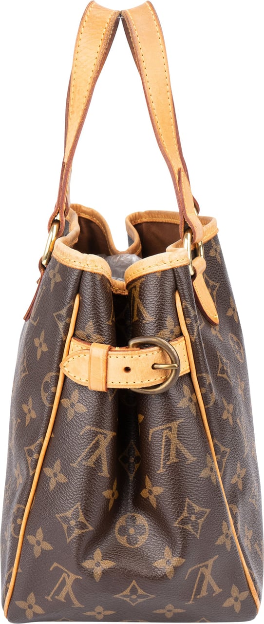 Louis Vuitton Louis Vuitton Canvas Monogram Vertical Batignolles PM Handbag Bruin