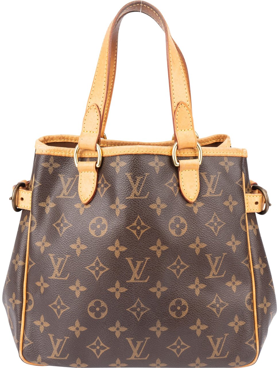 Louis Vuitton Louis Vuitton Canvas Monogram Vertical Batignolles PM Handbag Bruin