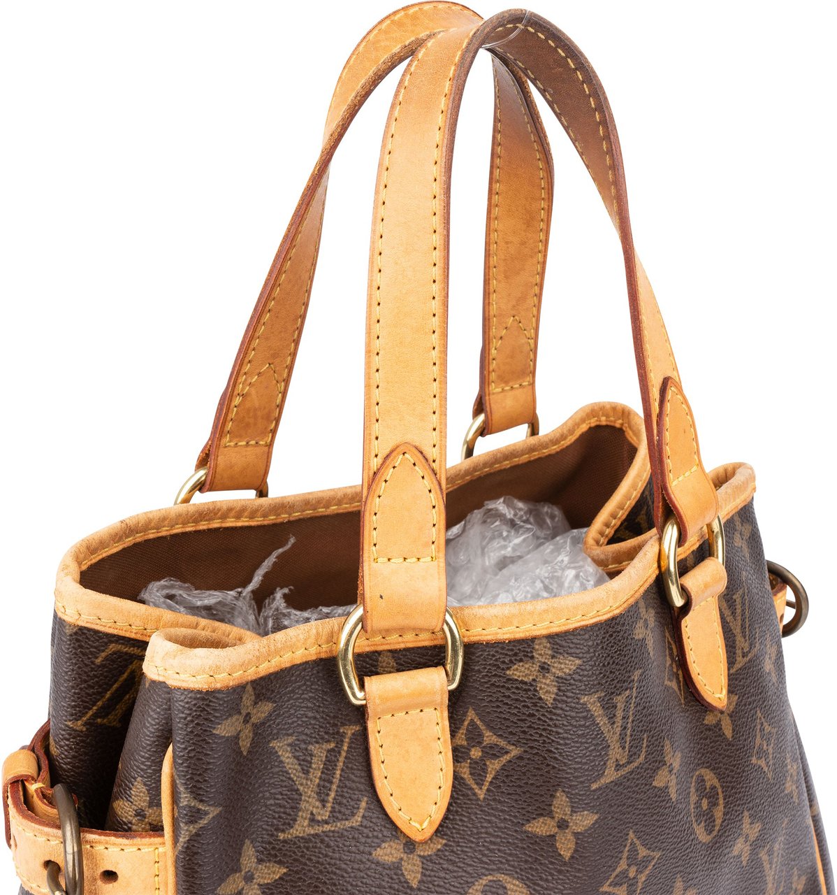 Louis Vuitton Louis Vuitton Canvas Monogram Vertical Batignolles PM Handbag Bruin