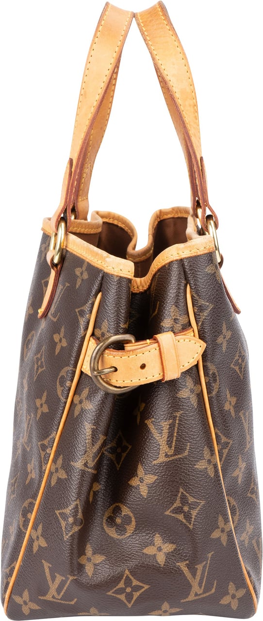 Louis Vuitton Louis Vuitton Canvas Monogram Vertical Batignolles PM Handbag Bruin