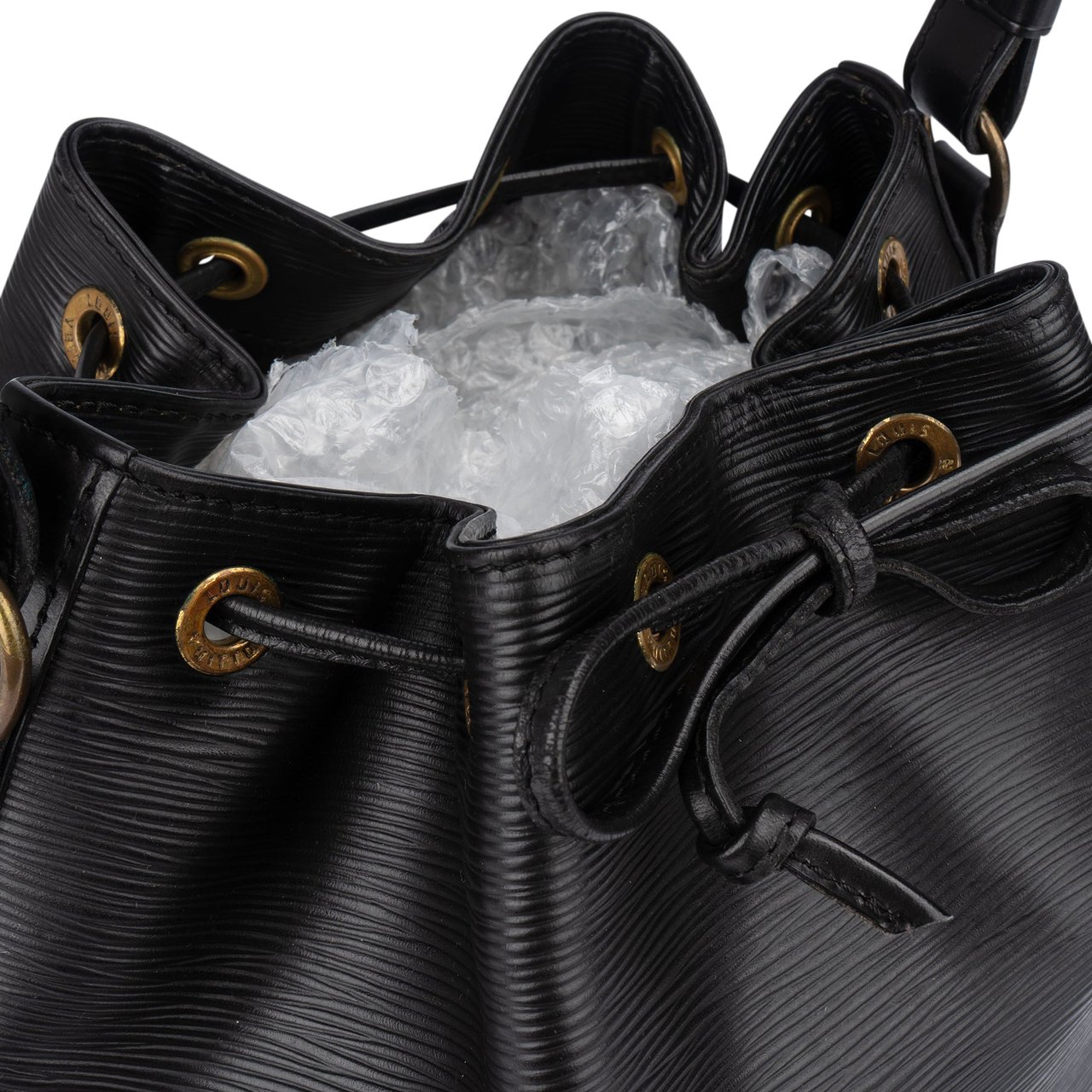 Louis Vuitton Louis Vuitton Noir Epi Leather Sac Noe Petit Shoulder Bag Zwart
