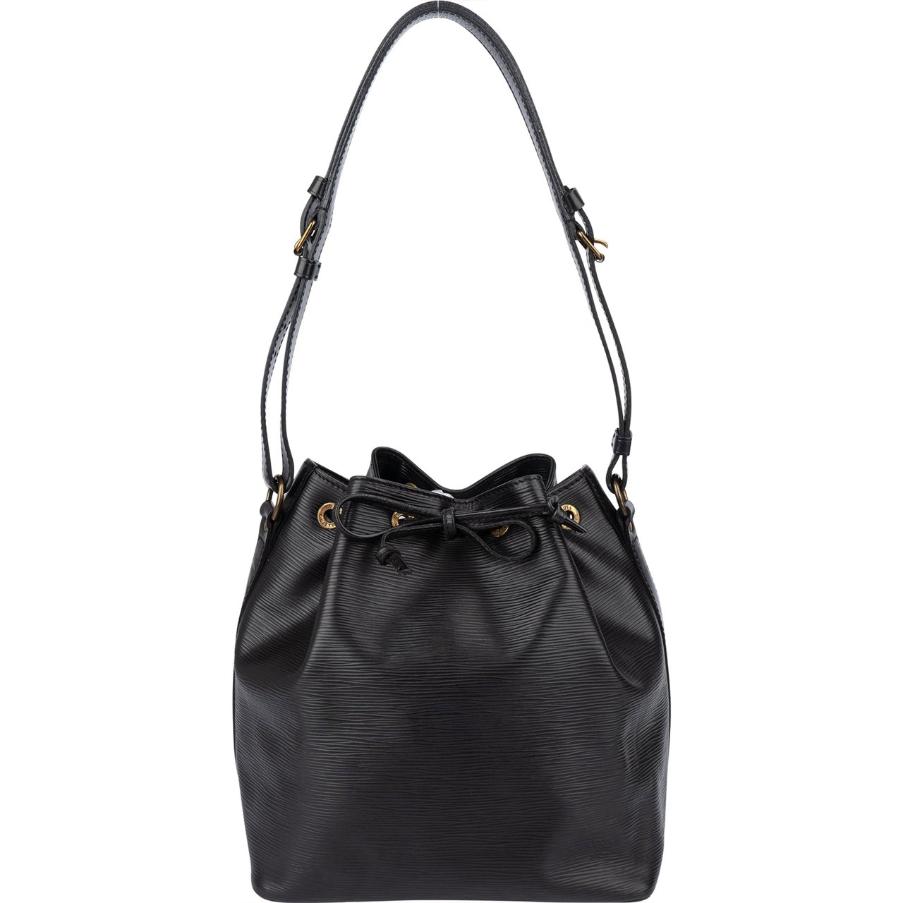 Louis Vuitton Louis Vuitton Noir Epi Leather Sac Noe Petit Shoulder Bag Zwart