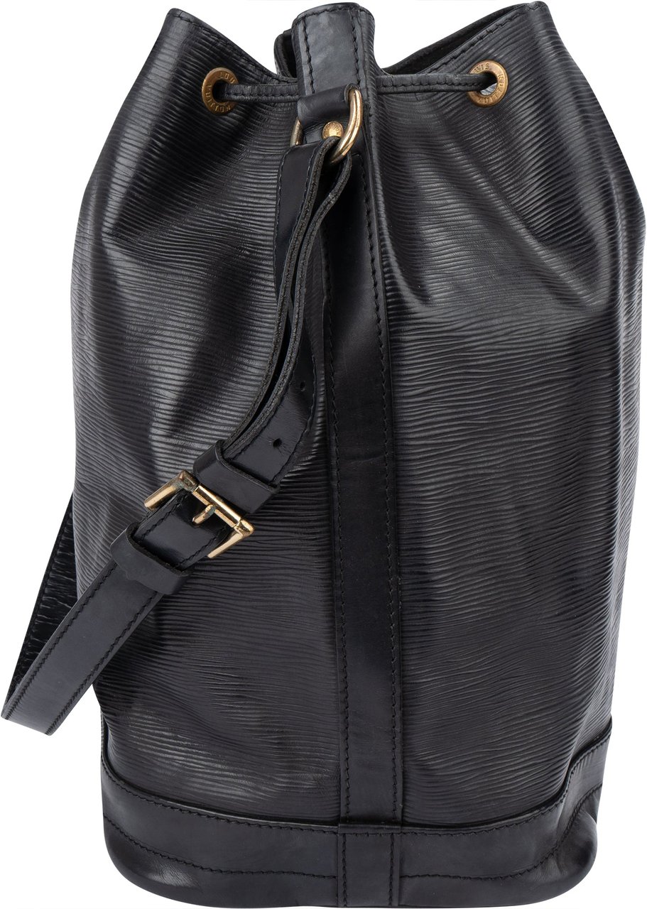 Louis Vuitton Louis Vuitton Noir Epi Leather Sac Noe Grande Shoulder Bag Zwart