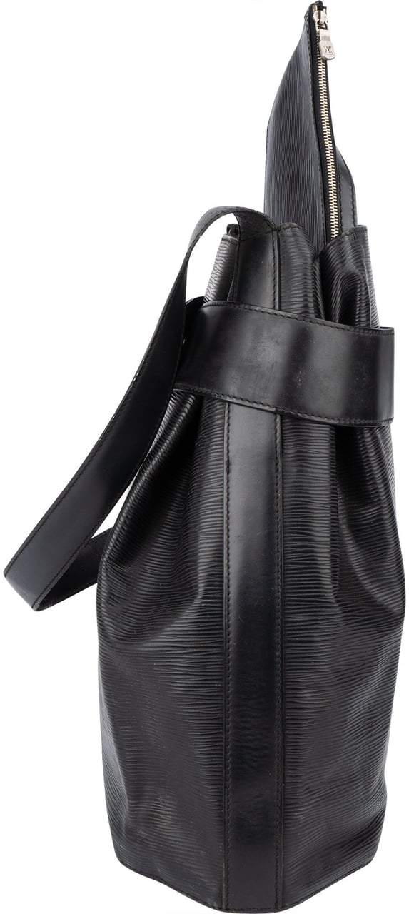 Louis Vuitton Louis Vuitton Noir Epi Leather Sac De Paule Shoulder Bag Zwart