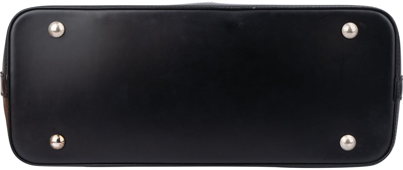 Louis Vuitton Louis Vuitton Noir Epi Leather Bagatelle GM Handbag Zwart