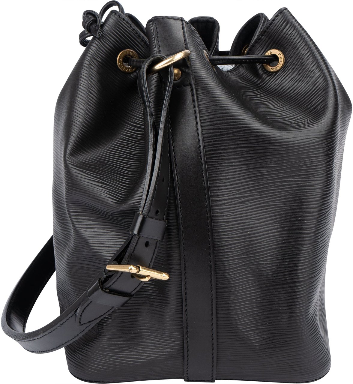 Louis Vuitton Louis Vuitton Noir Epi Leather Sac Noe Petit Shoulder Bag Zwart