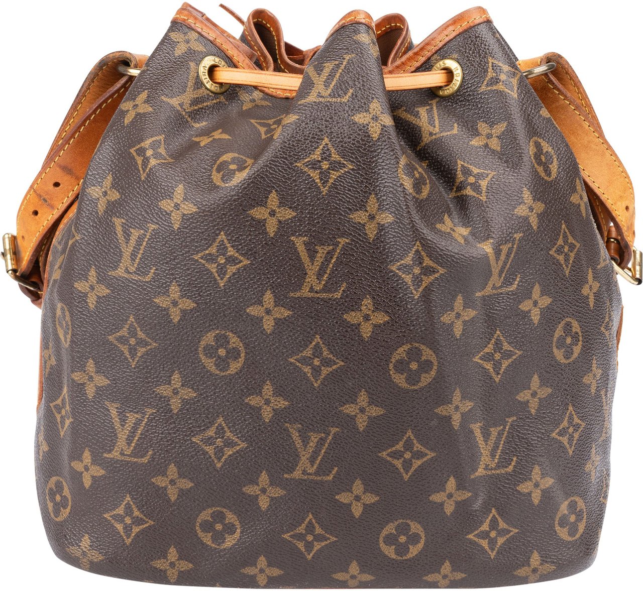 Louis Vuitton Louis Vuitton Canvas Monogram Sac Noe Petit Shoulder Bag Bruin