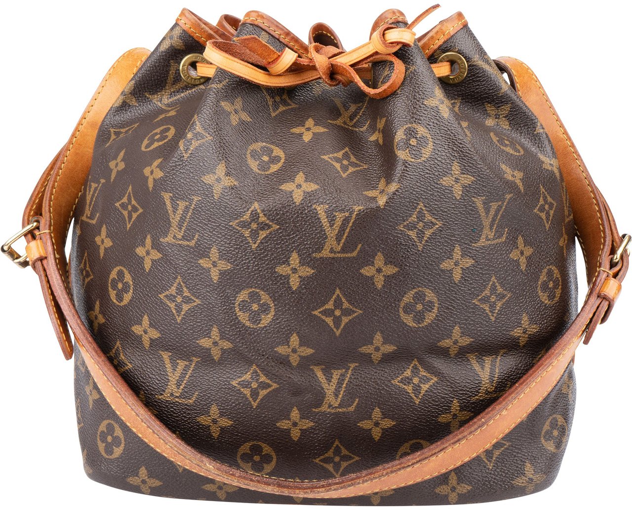 Louis Vuitton Louis Vuitton Canvas Monogram Sac Noe Petit Shoulder Bag Bruin