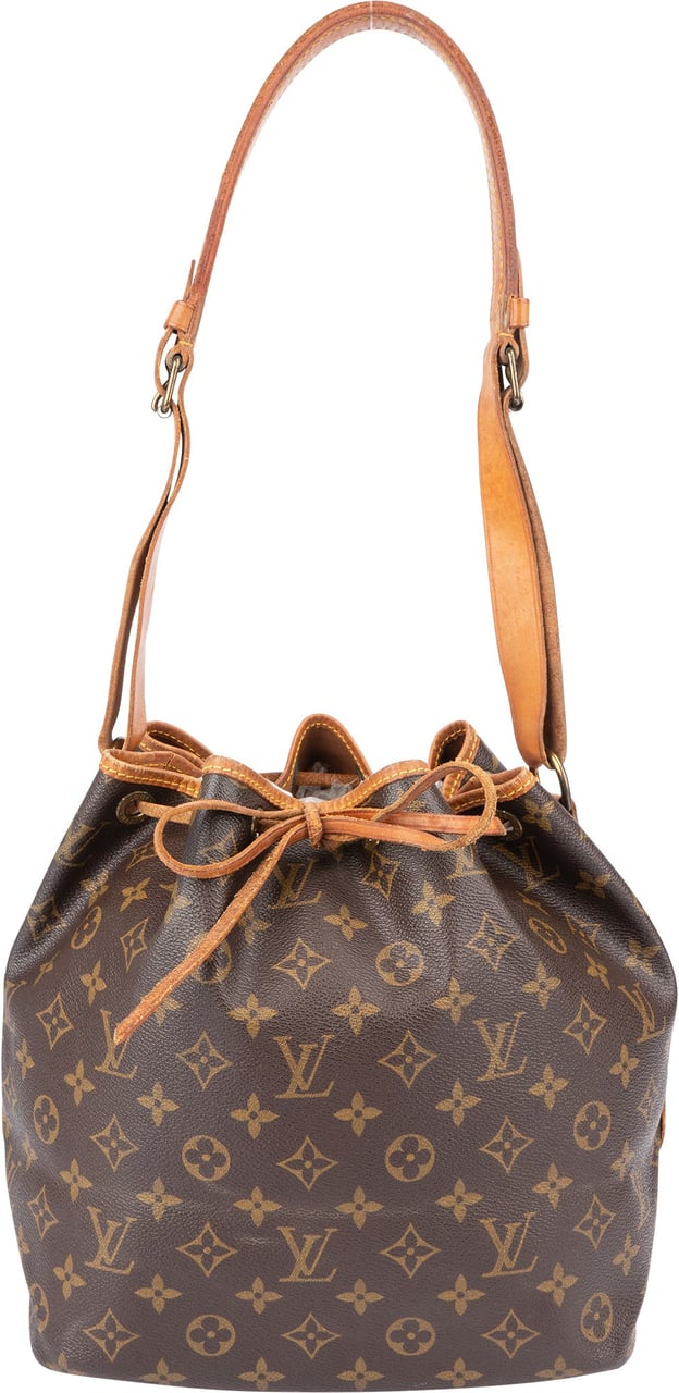 Louis Vuitton Louis Vuitton Canvas Monogram Sac Noe Petit Shoulder Bag Bruin