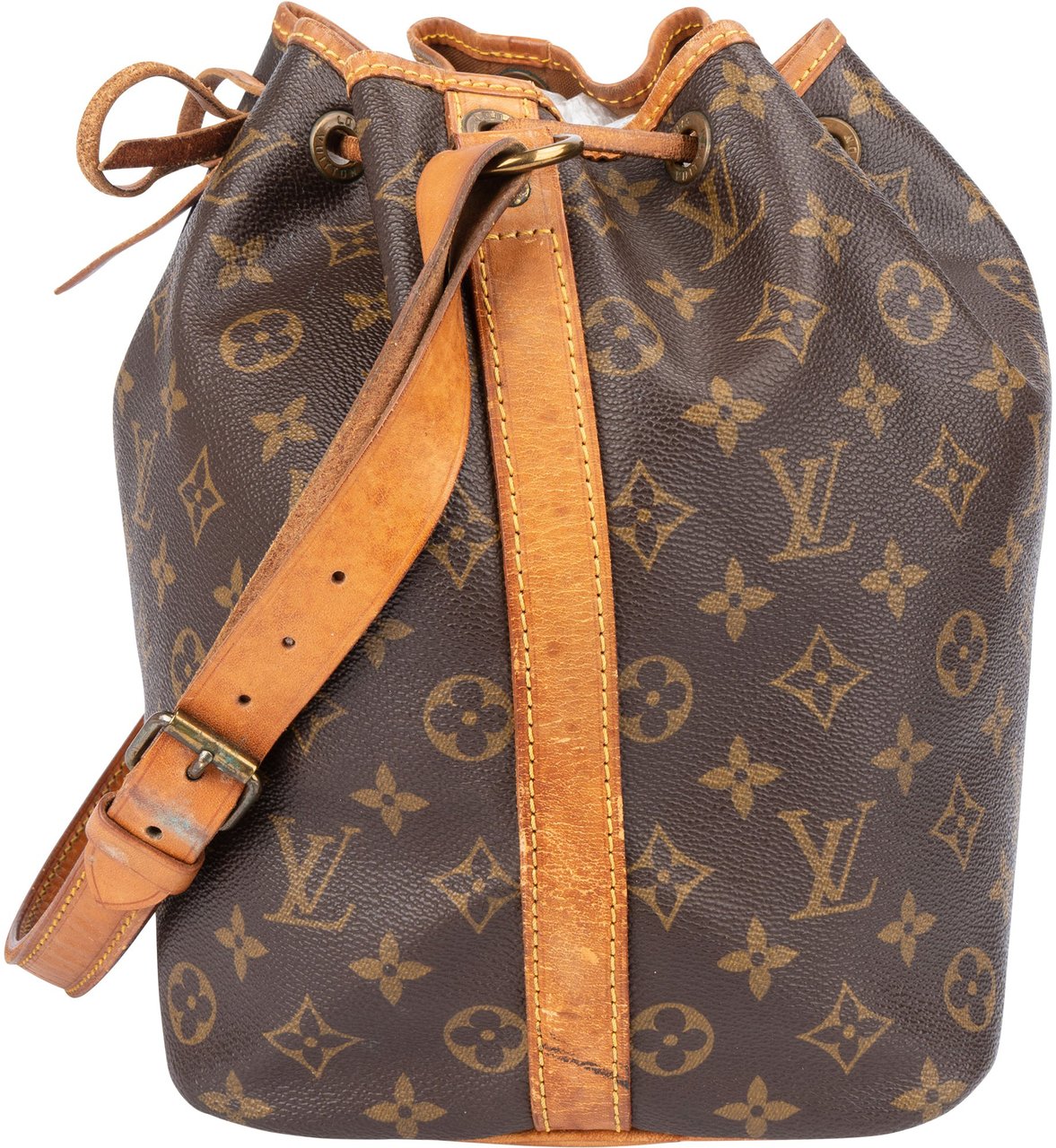 Louis Vuitton Louis Vuitton Canvas Monogram Sac Noe Petit Shoulder Bag Bruin