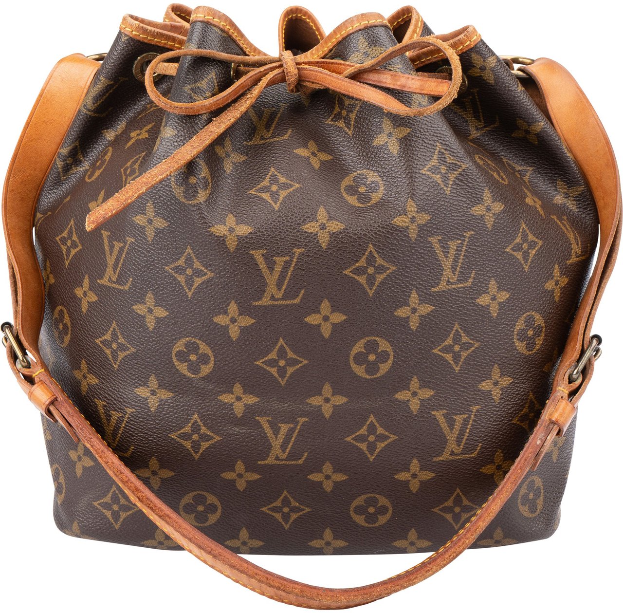 Louis Vuitton Louis Vuitton Canvas Monogram Sac Noe Petit Shoulder Bag Bruin