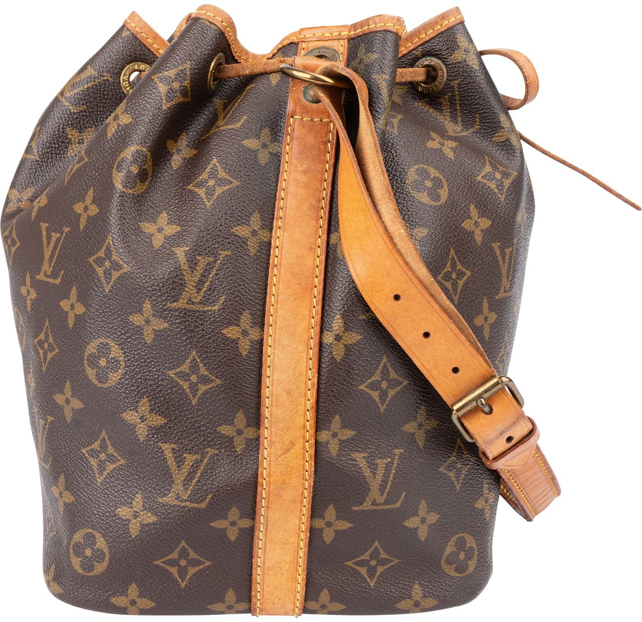 Louis Vuitton Louis Vuitton Canvas Monogram Sac Noe Petit Shoulder Bag Bruin