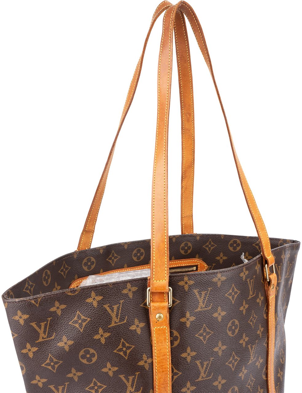 Louis Vuitton Louis Vuitton Canvas Monogram Sac Shopping Shoulder Bag Bruin